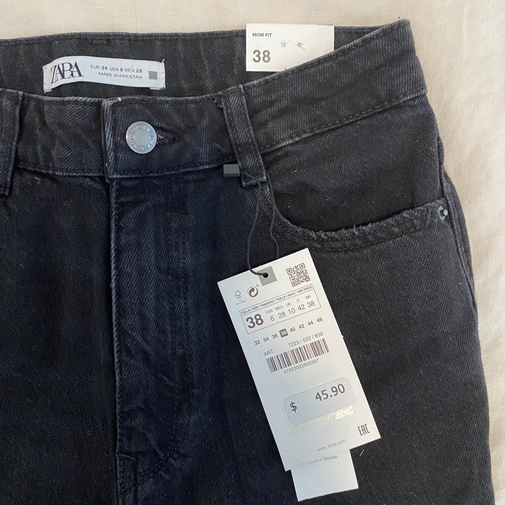 Zara mom fit jeans